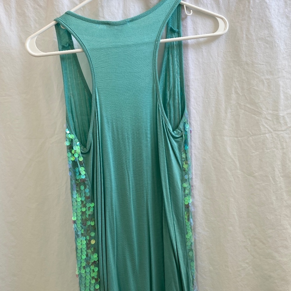 Sequins Tank Top - Size: Medium - image 6